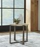 Signature Design by Ashley® Dalenville Gray Round End Table-3