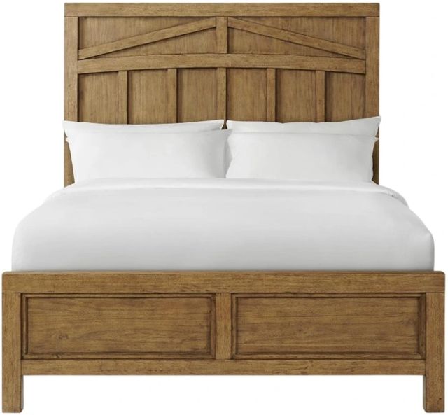 Riverside Furniture Bozeman Toasted Almond Queen Panel Bed-2
