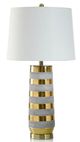 Stylecraft Sundisk Gold/Matte Grey Table Lamp -0
