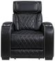 Homelegance® Fairway Black Power Recliner with Power Headrest-2