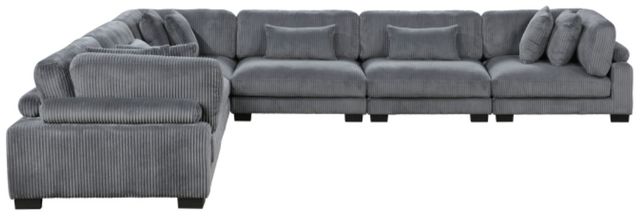 Homelegance® Traverse 6-Piece Gray Modular Sectional-3