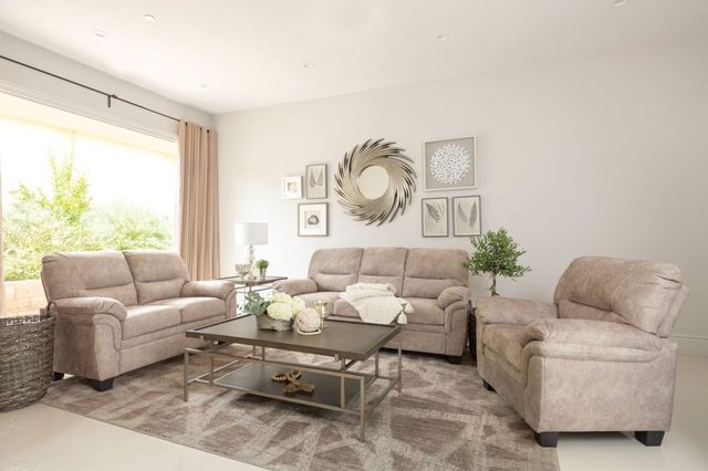 Coaster® Holman 3-Piece Beige Living Room Set-0