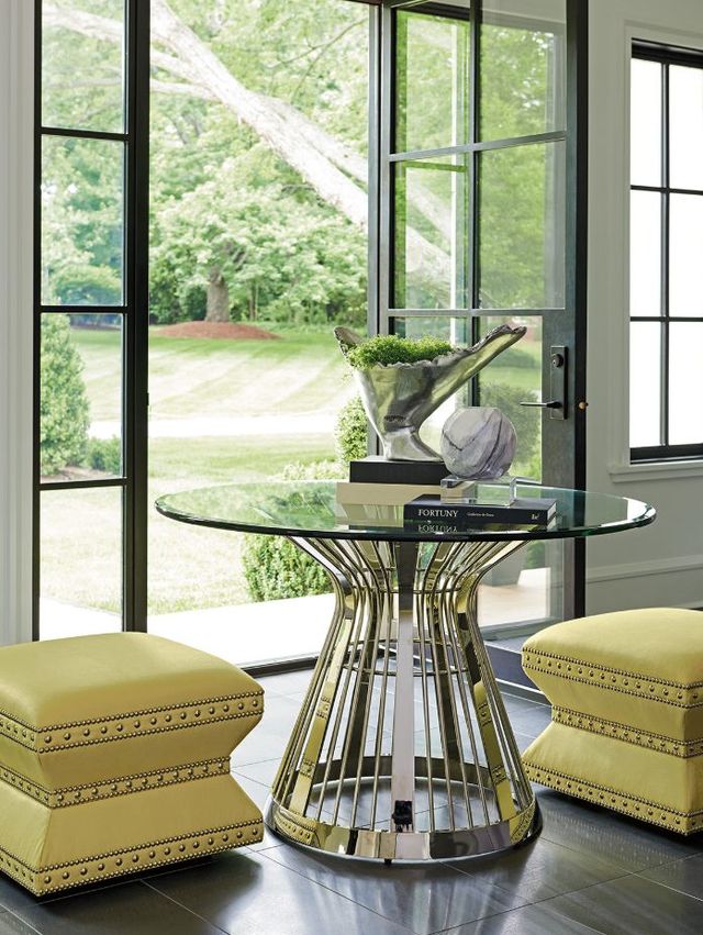 Lexington Home Customizable Ariana Wheatley Ottoman-2