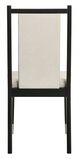 Furniture of America® Maidstone 2-Piece Black/White Side Chair-5