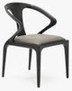 VIG Furniture Modrest Campbell Black Ash/Gray Dining Chair-0