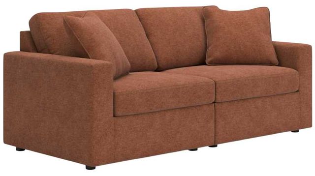 Signature Design by Ashley® Modmax 2-Piece Spice Small Spaced Sectional Loveseat-0