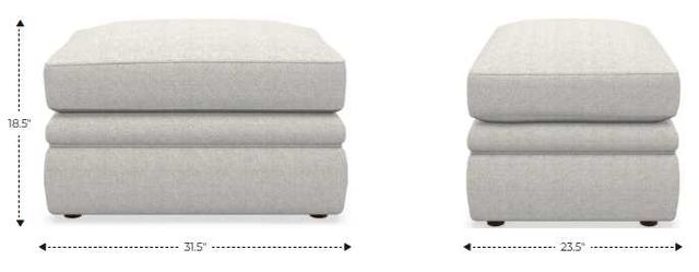 La-Z-Boy® Collins Pewter Ottoman-2