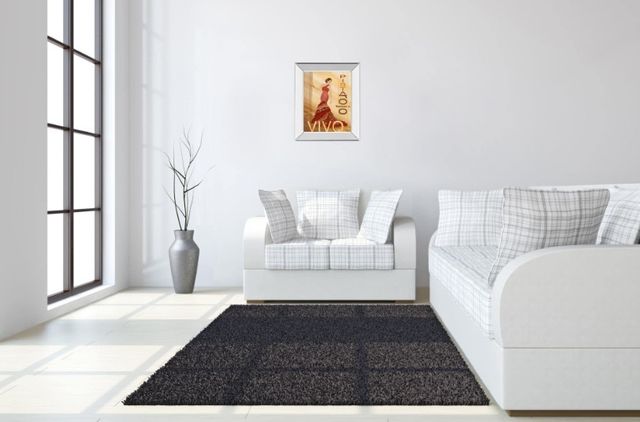 Classy Living Tava Studio Pista Rojo 22" Wall Art-1