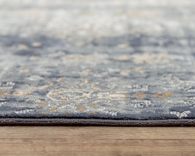 Rizzy Home Emerge Yellow 5'x8' Rectangular Rug-2