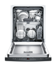 Bosch® 300 Series 24" Black Top Control Built In Dishwasher-2