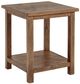 Coaster® Payne Distressed Brown End Table-0