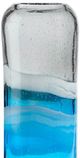 Giftcraft Blue/Gray Small Glass Vase-1