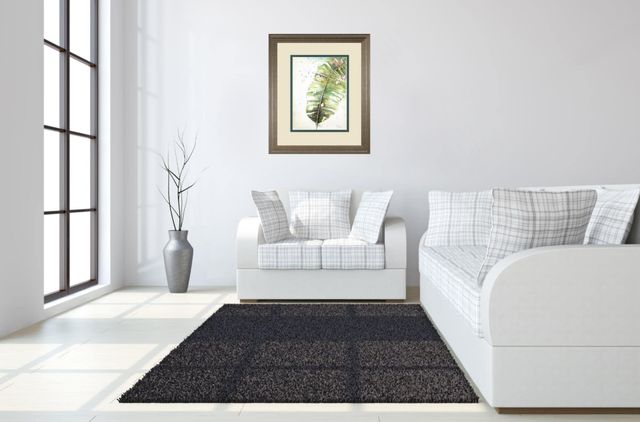 Classy Living Patricia PintoWatercolor Plantain Leaves Il Wall Art-1