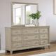 New Classic® Home Furnishings Wisteria Sandstone Dresser and Mirror-1