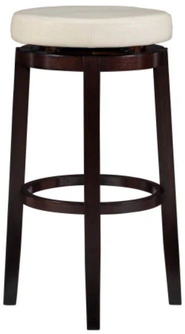 Linon Maya Beige Bar Stool-3