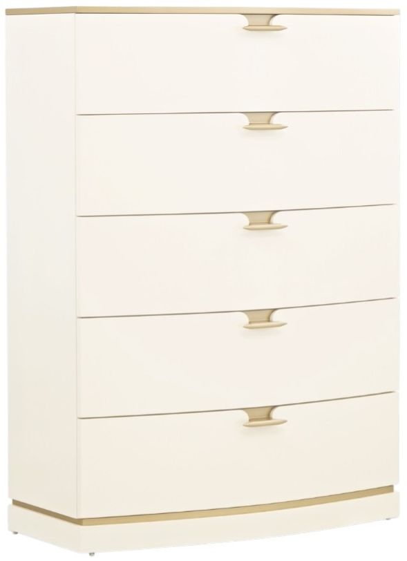 Michael Amini® La Terrazza Creamy Pearl 5-Drawer Chest-0