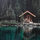 StyleCraft Cabin Lake l Green Wall Art-1
