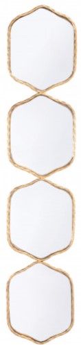 Zuo® Modern Four Hex Gold Mirror-1