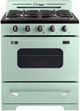 Unique Appliances Classic Retro 30" Summer Mint Green Freestanding Gas Range-0