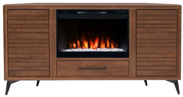 Legends Home Real Cozy Malibu Bourbon 64" Corner Fireplace Console-3