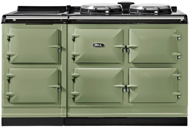 AGA™ eR7 Classic Cast Iron 60" Olivine Pro Style Electric Range-0