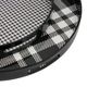 A & B Home 2-Piece Black/Gray Round Decorative Tray Set-4