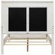 Liberty Furniture Reflections Gray/Pearl White/Rhinestone Queen Upholstered Panel Bed-4