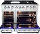Vezeni Randolph Collection 48" Stainless Steel Pro Style Gas Range-1