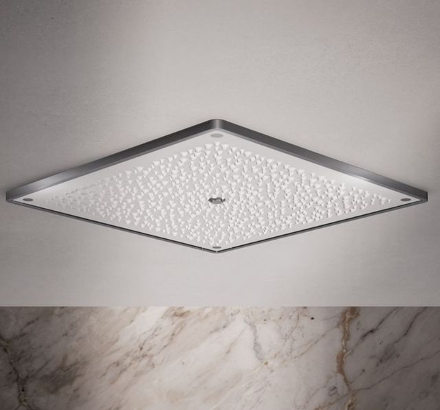KOHLER® Real Rain® White 1.75 GPM 19" 2-Function Overhead Shower Panel-1