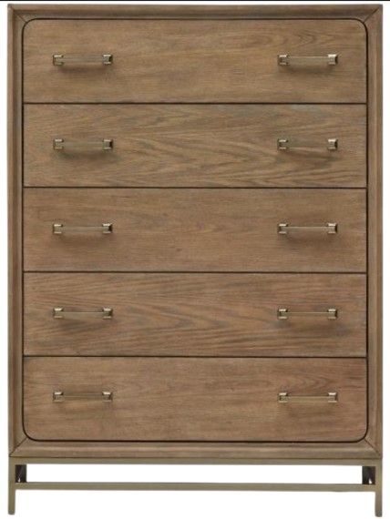 Magnussen Home® Lindon Belgian Wheat Drawer Chest-2