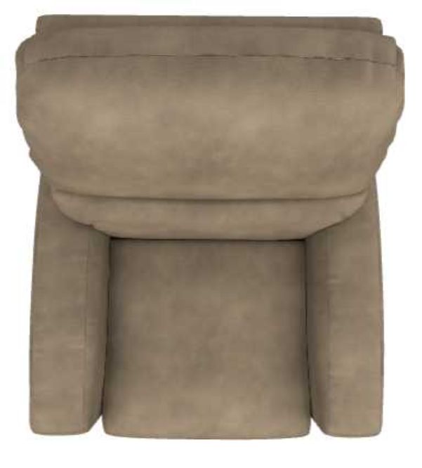 La-Z-Boy® Sherman Mushroom Power Rocking Recliner-5