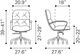 Zuo® Avenue Coffee Office Chair Vintage-4