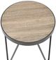 ACME Furniture Bage Weathered Gray Oak End Table with Black Metal Base-4