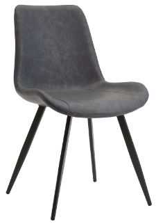 Mazin Furniture Gray Side Chair-0