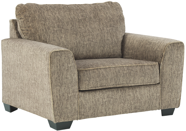 Benchcraft® Olin Chocolate Oversized Chair-0