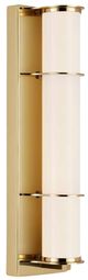 Currey & Company Blaine Brass Bath Wall Sconce-0