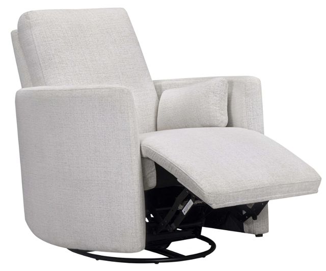 Parker House® Turner Acadia White Manual Swivel Glider Recliner-1