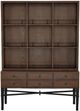 Fairfield® BD Collection Pamela Curio English Honey Cabinet-1