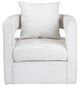 Crestview Collection Banks White Accent Chair-1