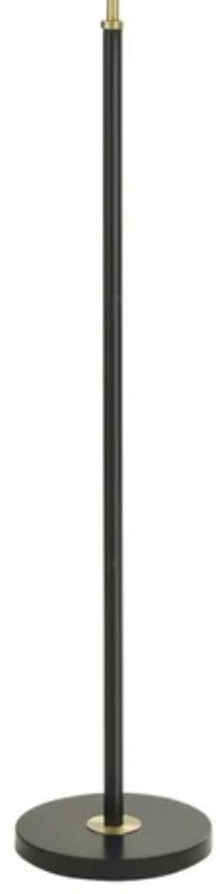 StyleCraft Chrome/Urban Smoke Floor Lamp-2