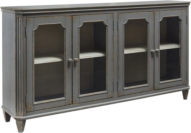Signature Design by Ashley® Mirimyn Antique Gray Accent Cabinet-0