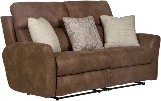 Catnapper® Justine Burlap Manual Reclining Loveseat