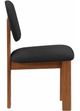 Meridian Furniture Napa Black/Walnut Boucle Upholstered Dining Chair-2