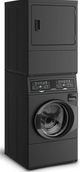 Huebsch® Matte Black Electric Laundry Center, 3.5 Cu. Ft. Washer, 7 Cu. Ft. Dryer-3