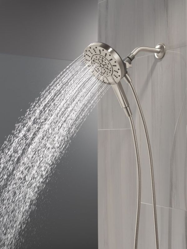 Delta Universal Showering Spotshield Brushed Nickel 5-Spray Setting In2ition® with ProClean®-2