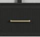 Elements International Ridgemont Black King Panel Storage Bed-4