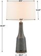 Uttermost® Slovis Charcoal Gray Table Lamp-3
