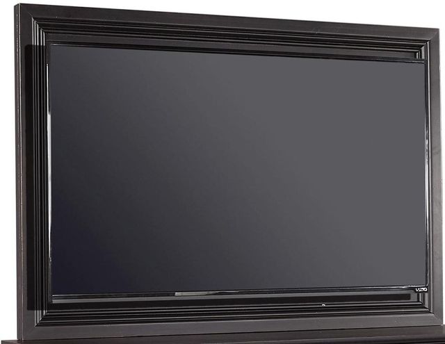aspenhome® Oxford Rubbed Black TV Frame with TV Mount-0