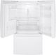 GE® 36" 25.6 Cu. Ft. High-Gloss White Freestanding French Door Refrigerator-1