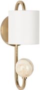 Wildwood Lamps Varese Calacatta Gold/Coffee Bronze Sconce-3